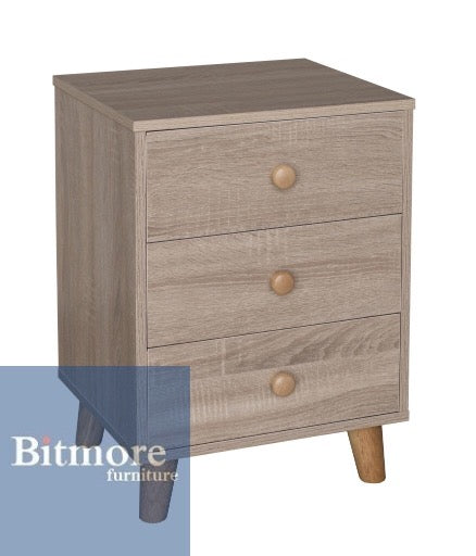 Acacia Bedside Drawer Drawers